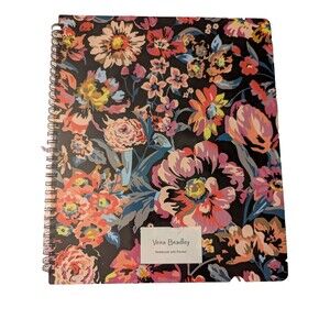 Vera Bradley Large Notebook  Indiana Rose 8.5 x 11